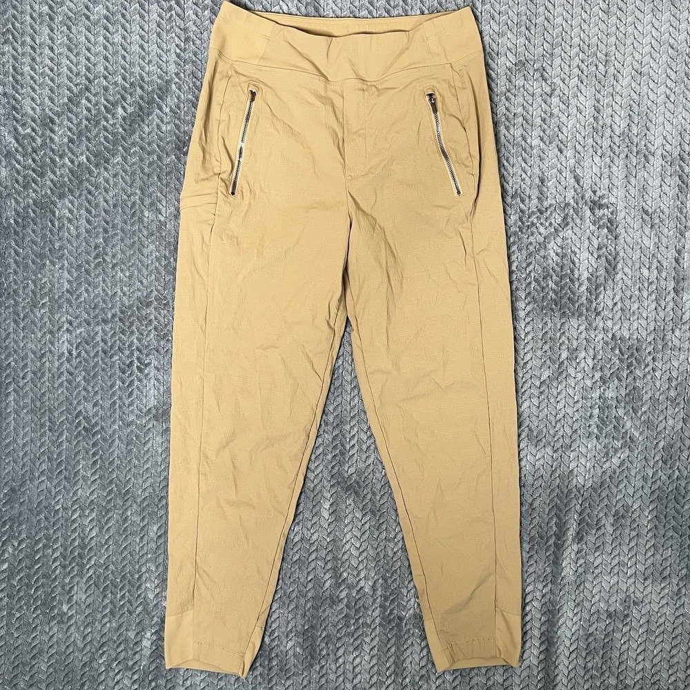 Athleta Pants Womens Sz 6 Beige Trekkie North High Rise Jogger Pull On Stretch